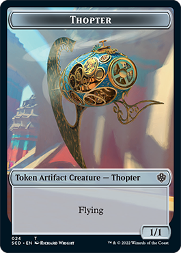 Elephant // Thopter Double-Sided Token [Starter Commander Decks] Magic: The Gathering