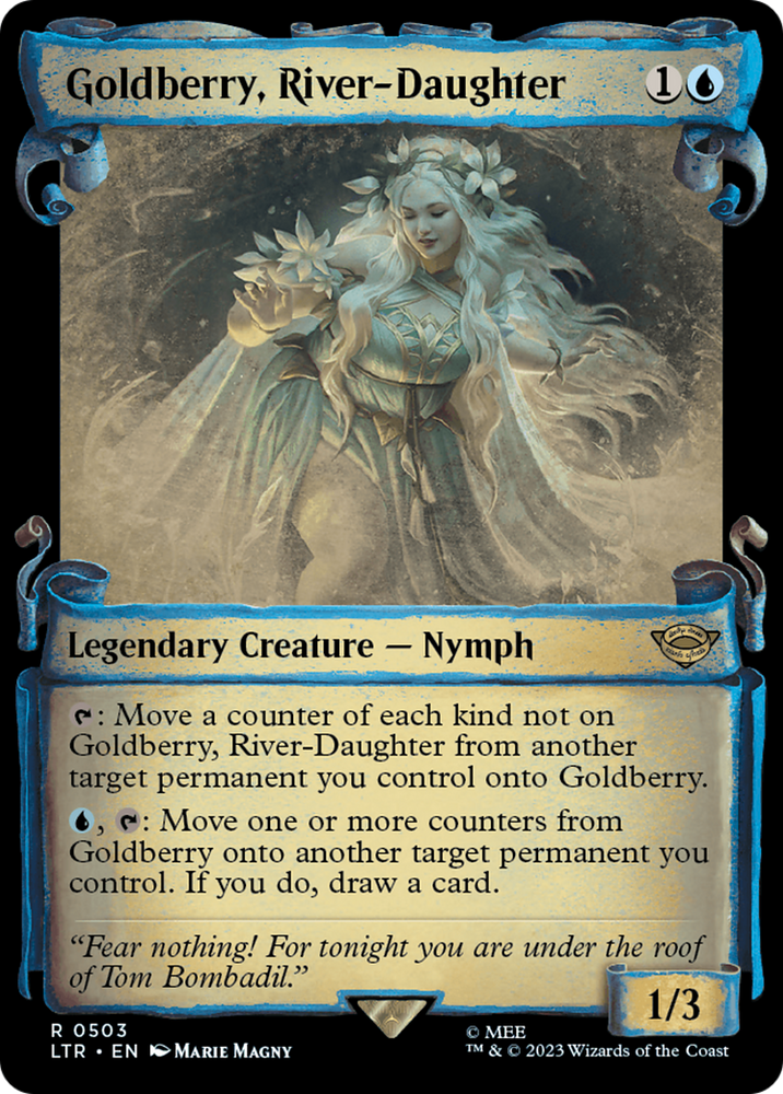 Goldberry, River-Daughter [The Lord of the Rings: Tales of Middle-Earth Showcase Scrolls] Magic: The Gathering