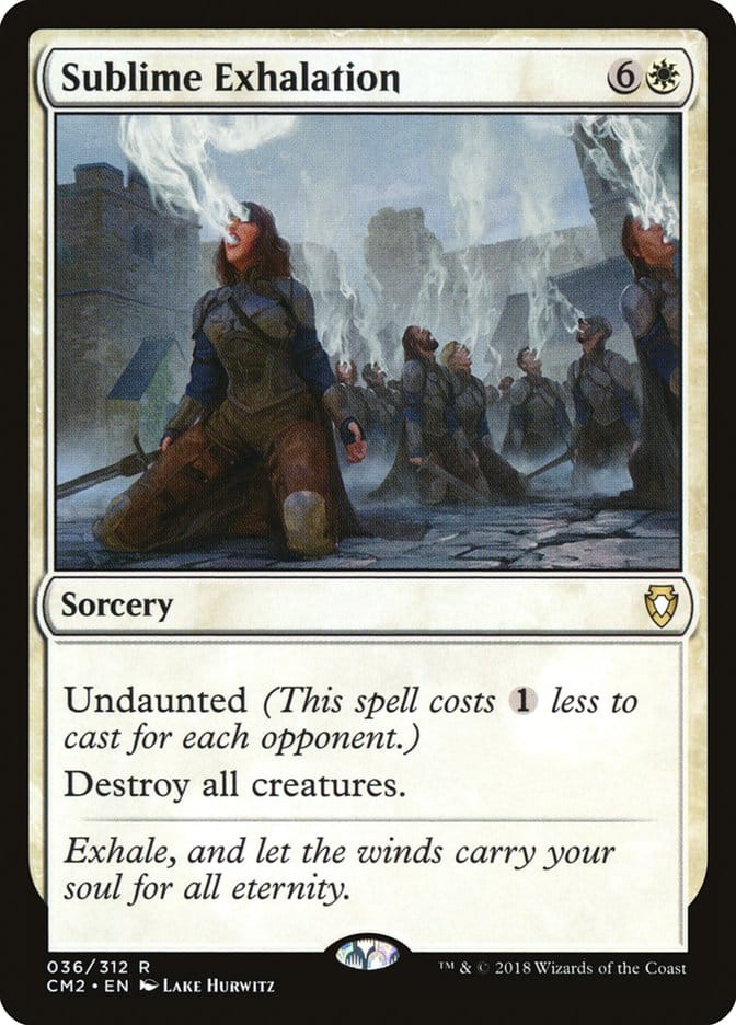 Sublime Exhalation [Commander Anthology Volume II] Magic: The Gathering