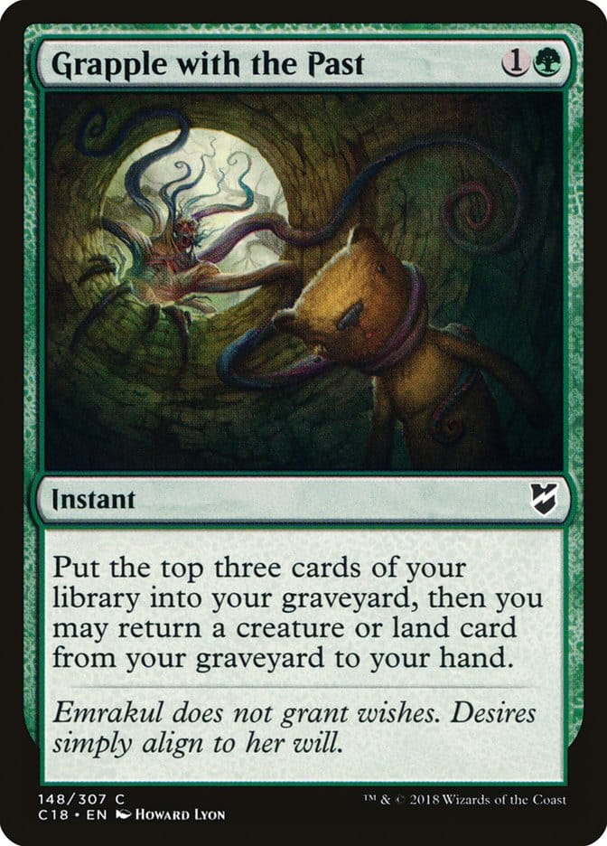 Grapple with the Past [Commander 2018] Magic: The Gathering