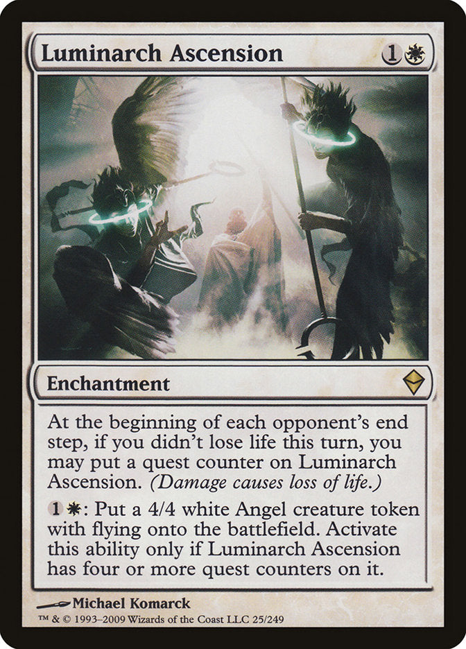 Luminarch Ascension [Zendikar] Magic: The Gathering