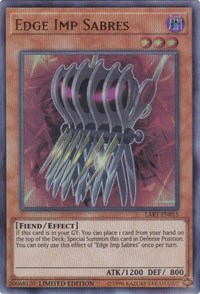 Edge Imp Sabres [LART-EN015] Ultra Rare Yu-Gi-Oh!