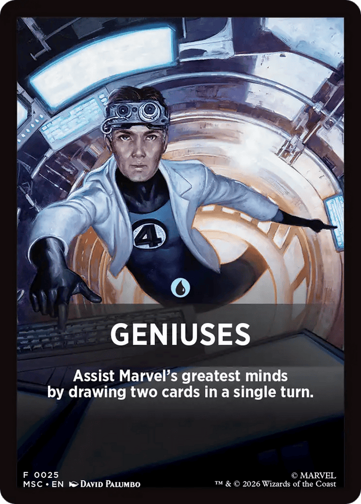 Geniuses Theme Card [Marvel Super Heroes Commander]