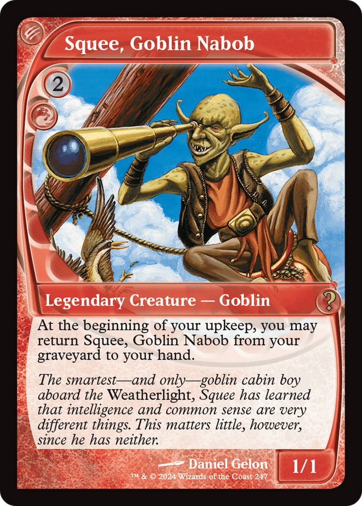 Squee, Goblin Nabob (Future Sight) [Mystery Booster 2] Magic: The Gathering