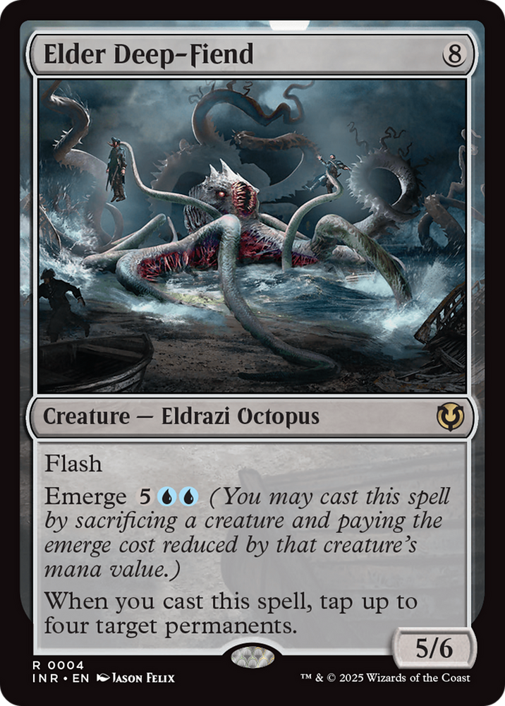 Elder Deep-Fiend [Innistrad Remastered] Magic: The Gathering