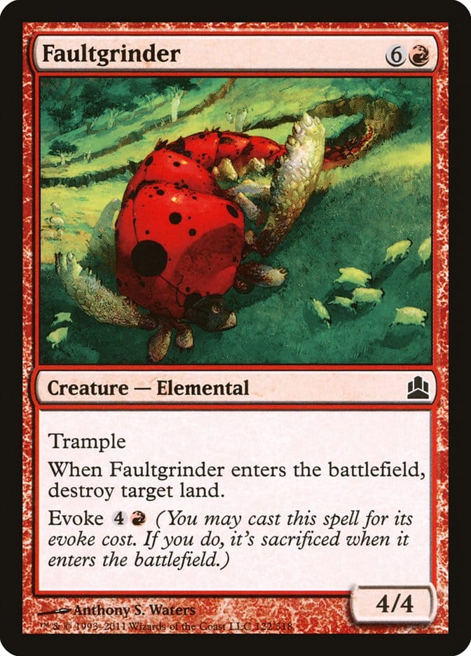 Faultgrinder [Commander 2011] Magic: The Gathering