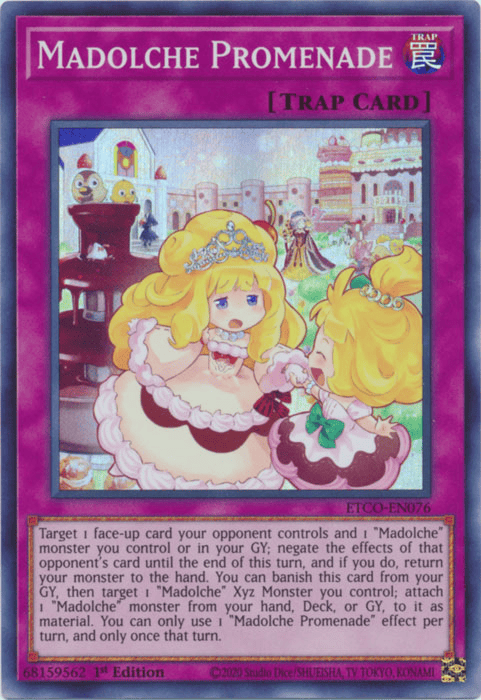 Madolche Promenade [ETCO-EN076] Super Rare - Yugioh Cards For Your TCG Needs!