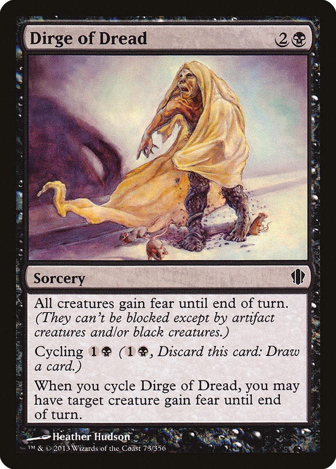 Dirge of Dread [Commander 2013] Magic: The Gathering