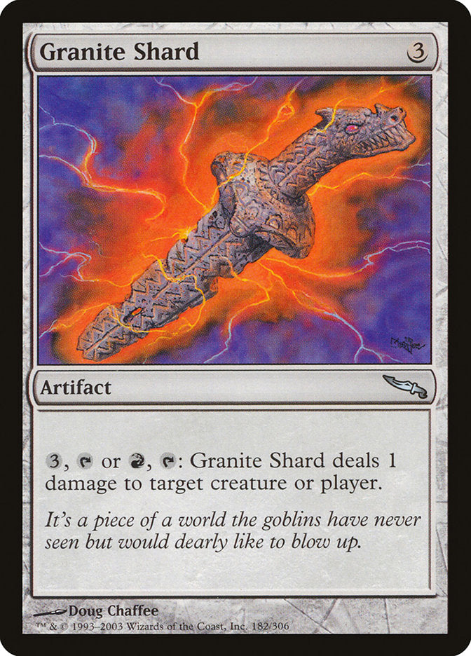 Granite Shard [Mirrodin] Magic: The Gathering