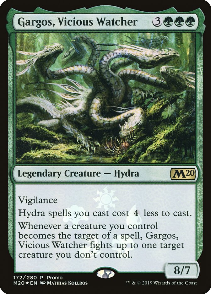 Gargos, Vicious Watcher [Resale Promos] Magic: The Gathering