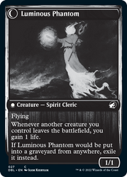 Lunarch Veteran // Luminous Phantom [Innistrad: Double Feature] Magic: The Gathering