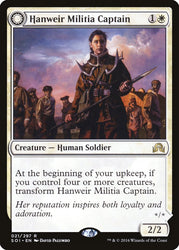 Hanweir Militia Captain // Westvale Cult Leader [Shadows over Innistrad] Magic: The Gathering