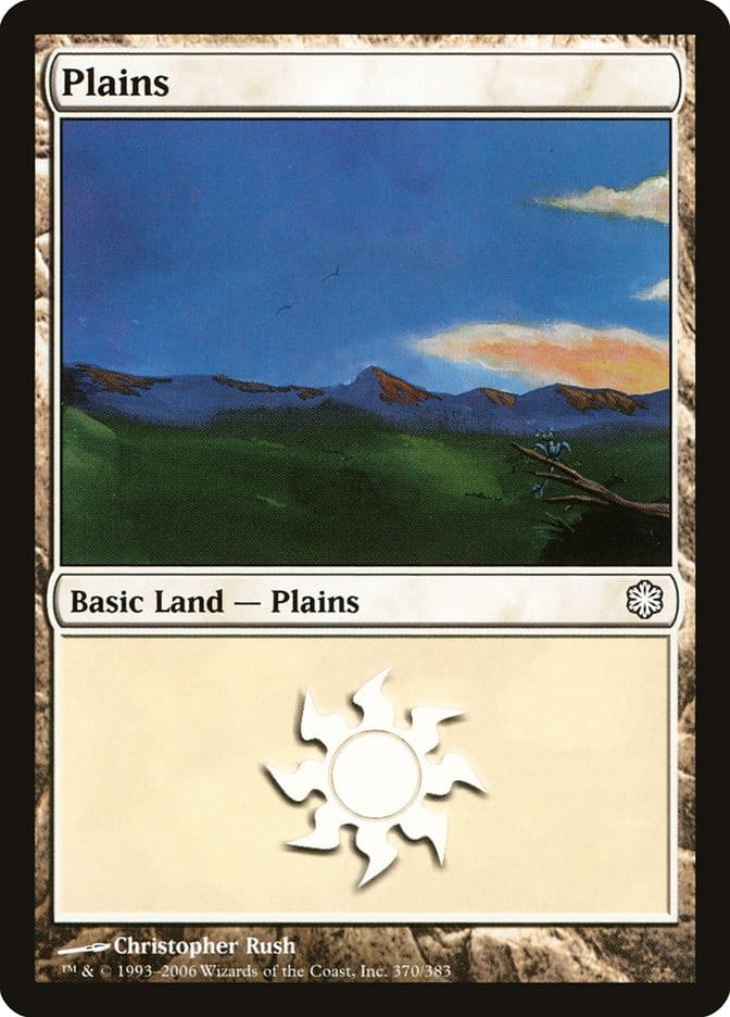 Plains (370) [Coldsnap Theme Decks] Magic: The Gathering