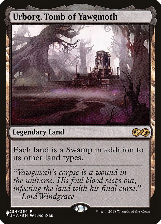 Urborg, Tomb of Yawgmoth [The List] Magic: The Gathering
