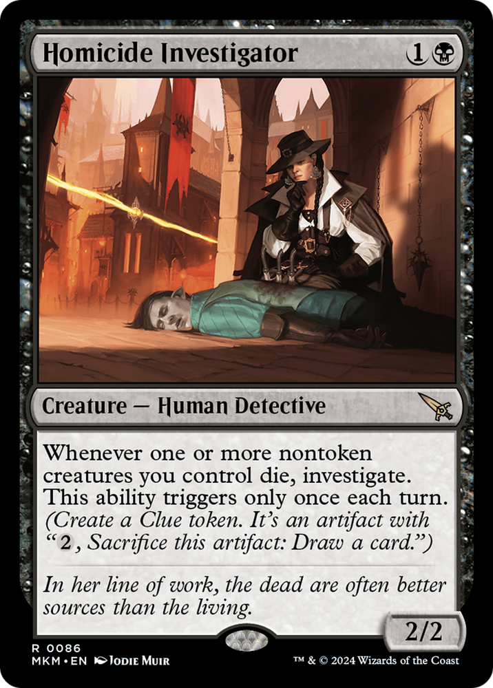 Homicide Investigator [Murders at Karlov Manor] Magic: The Gathering