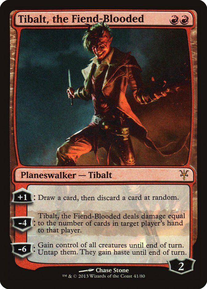 Tibalt, the Fiend-Blooded [Duel Decks: Sorin vs. Tibalt] Magic: The Gathering
