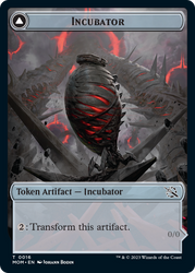 Incubator // Phyrexian (16) Double-Sided Token [March of the Machine Tokens] Magic: The Gathering