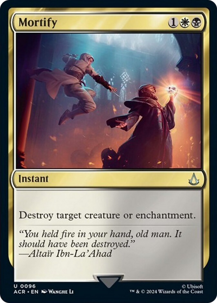 Mortify [Assassin's Creed] Magic: The Gathering