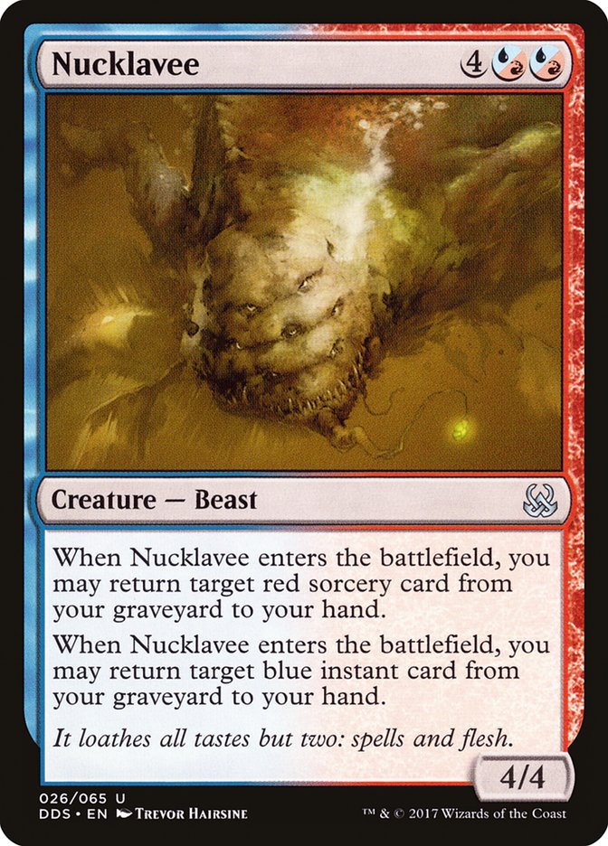 Nucklavee [Duel Decks: Mind vs. Might] Magic: The Gathering