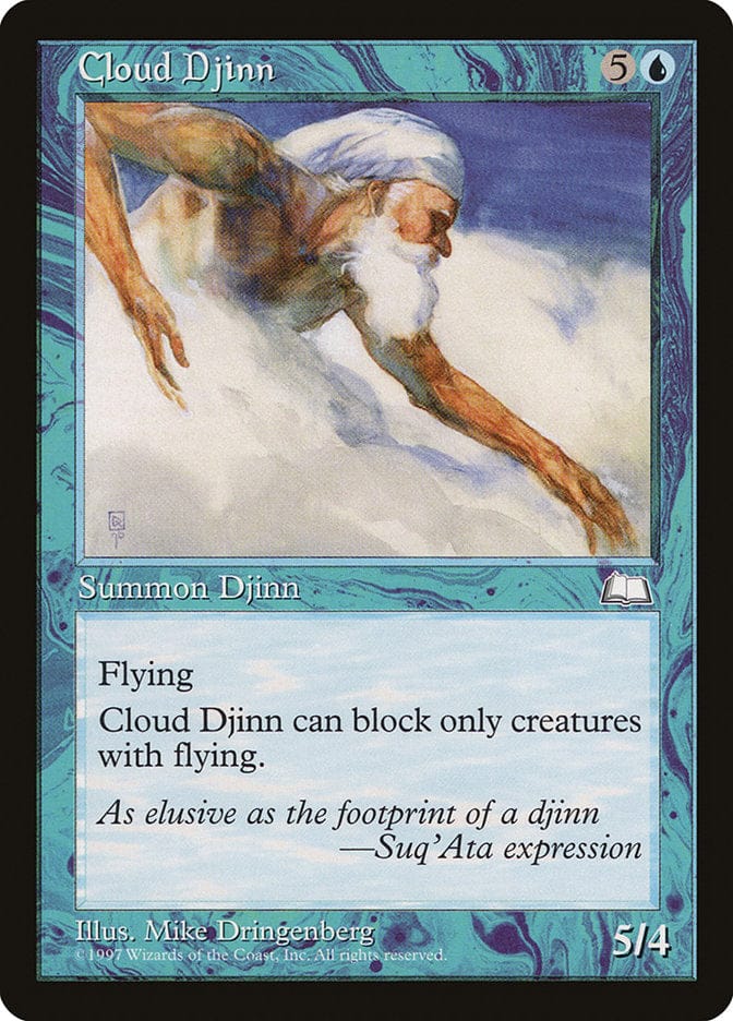 Cloud Djinn [Weatherlight] Magic: The Gathering