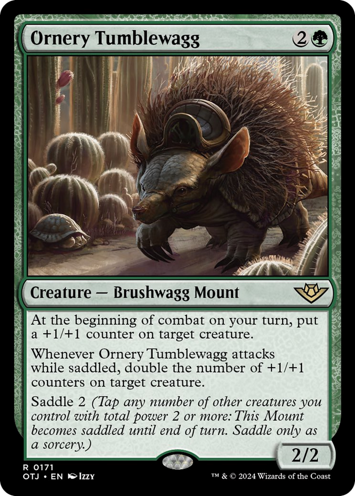 Ornery Tumblewagg [Outlaws of Thunder Junction] Magic: The Gathering