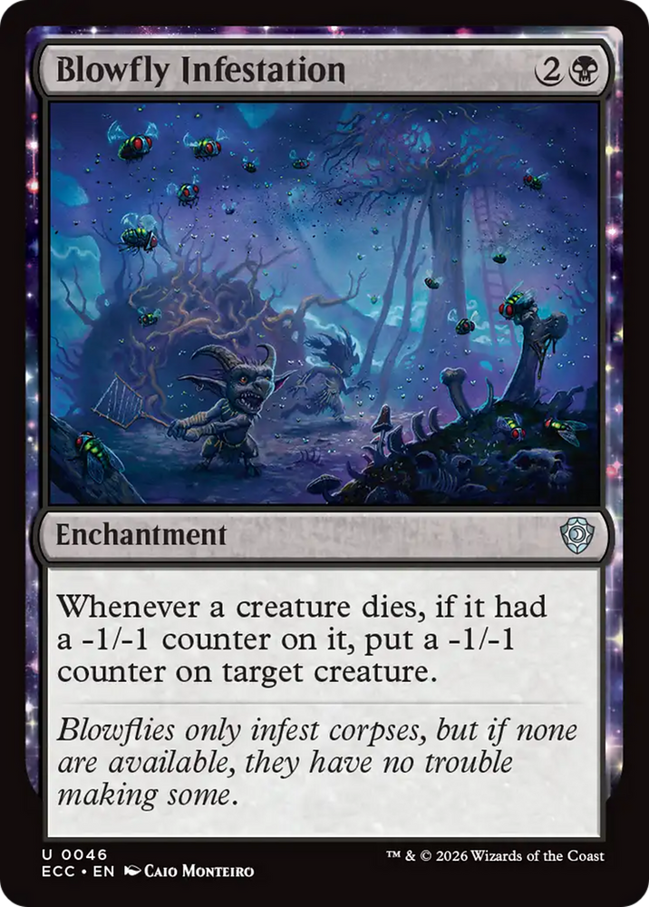 Blowfly Infestation [Lorwyn Eclipsed Commander] Magic: The Gathering