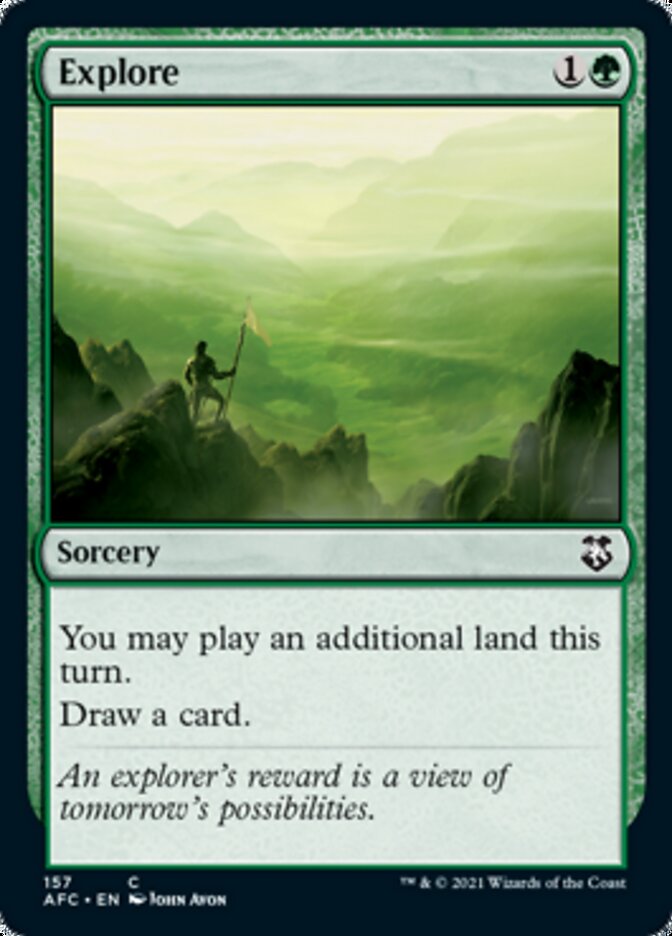 Explore [Dungeons & Dragons: Adventures in the Forgotten Realms Commander] Magic: The Gathering
