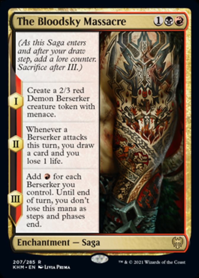 The Bloodsky Massacre [Kaldheim] Magic: The Gathering
