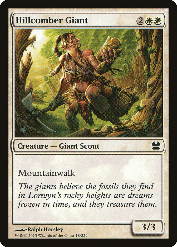 Hillcomber Giant [Modern Masters] Magic: The Gathering