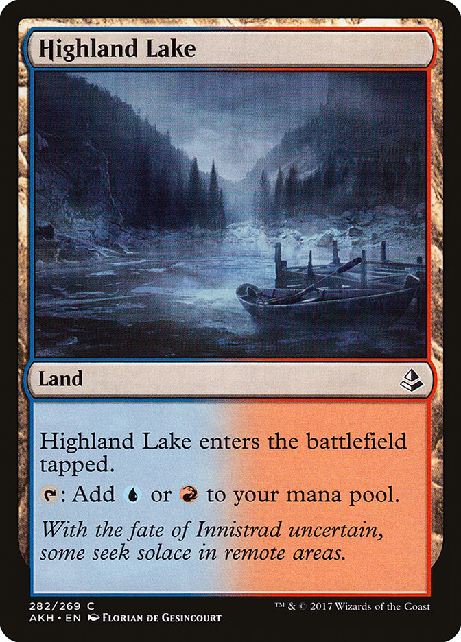 Highland Lake [Amonkhet] Magic: The Gathering