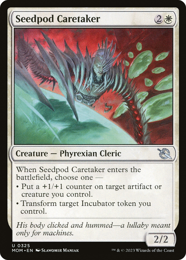 Seedpod Caretaker [March of the Machine] Magic: The Gathering