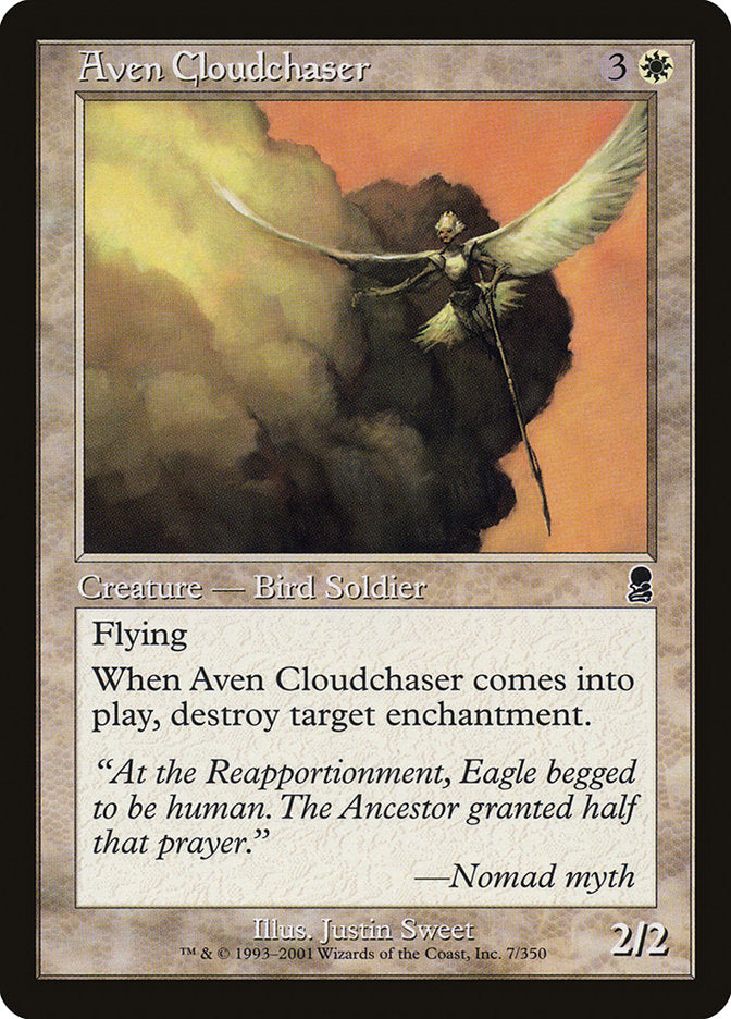 Aven Cloudchaser [Odyssey] Magic: The Gathering