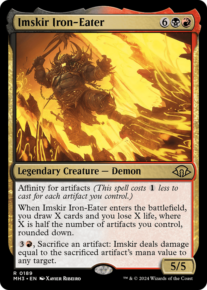 Imskir Iron-Eater [Modern Horizons 3] Magic: The Gathering