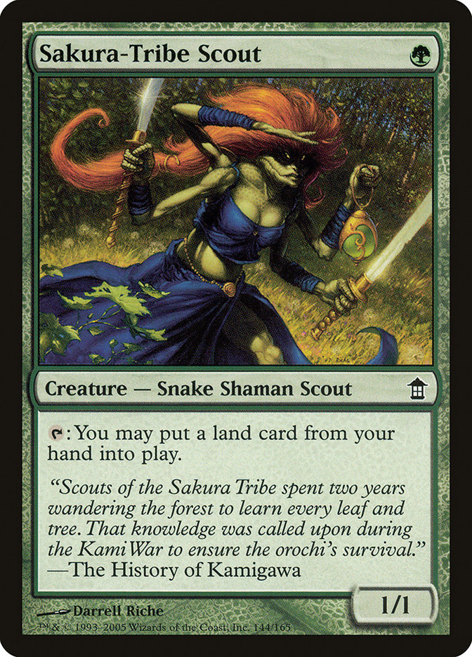 Sakura-Tribe Scout [Saviors of Kamigawa] Magic: The Gathering