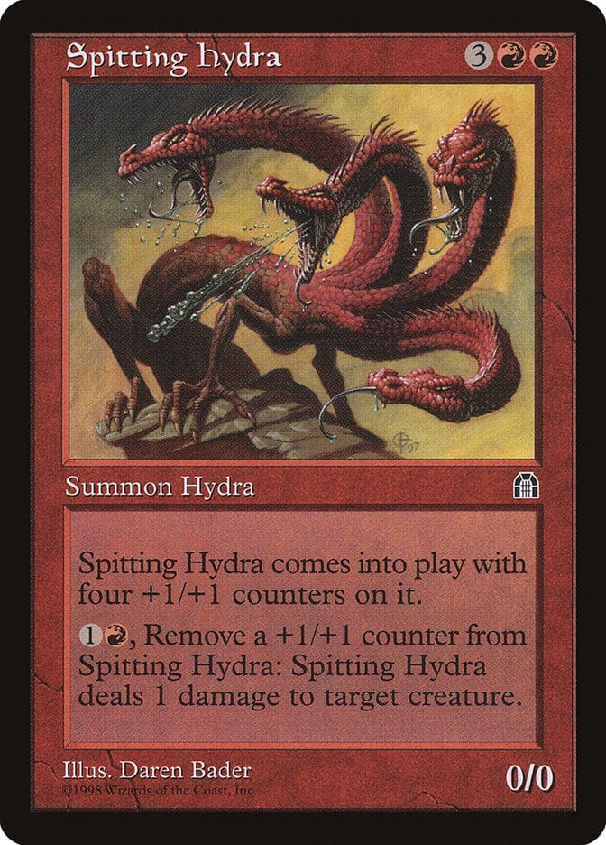 Spitting Hydra [Stronghold] Magic: The Gathering