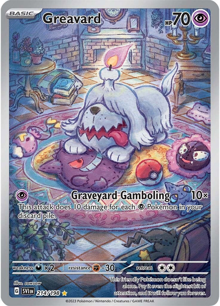 Greavard (214/198) [Scarlet & Violet: Base Set] Pokémon