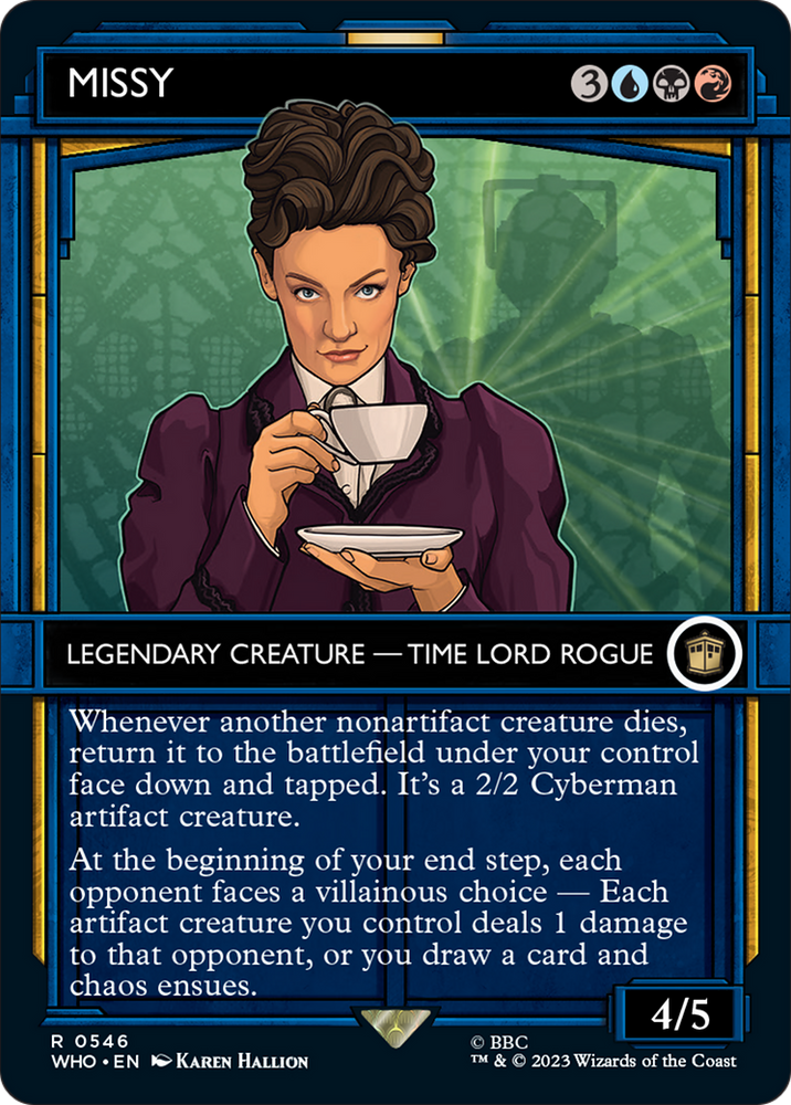 Missy (Showcase) [Doctor Who] Magic: The Gathering
