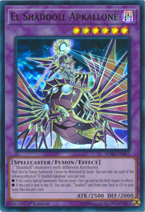 El Shaddoll Apkallone [SDSH-EN045] Ultra Rare - Yugioh Cards For Your TCG Needs!