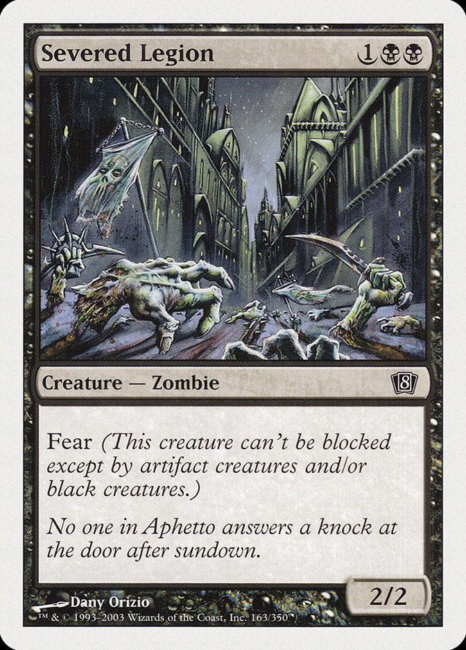 Severed Legion [Eighth Edition] Magic: The Gathering