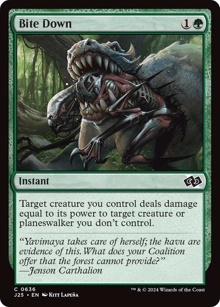 Bite Down [Foundations Jumpstart] Magic: The Gathering