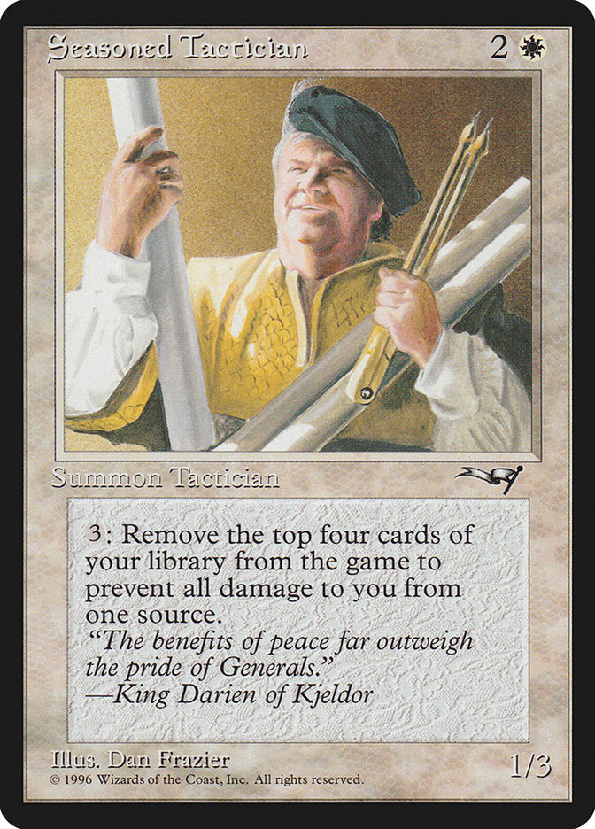 Seasoned Tactician [Alliances] Magic: The Gathering