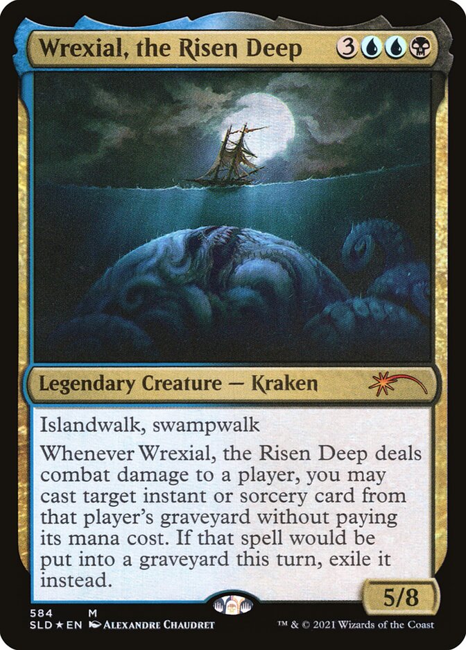 Wrexial, the Risen Deep [Secret Lair Drop Promos] Magic: The Gathering
