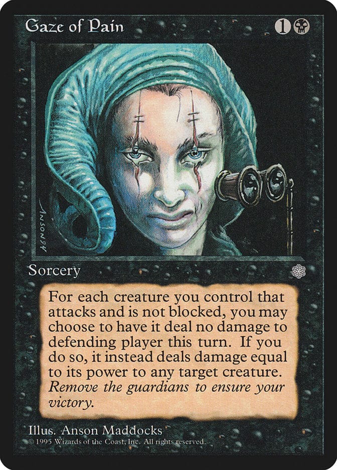 Gaze of Pain [Ice Age] Magic: The Gathering