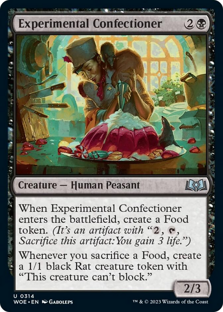 Experimental Confectioner [Wilds of Eldraine] Magic: The Gathering