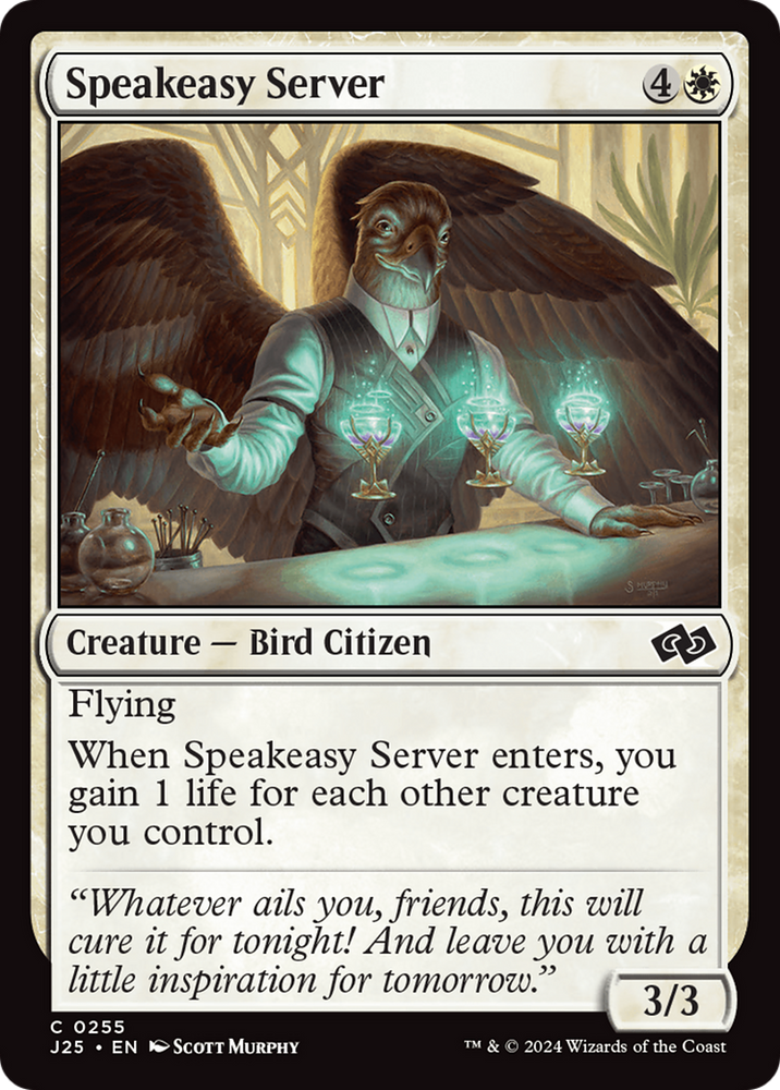 Speakeasy Server [Foundations Jumpstart] Magic: The Gathering