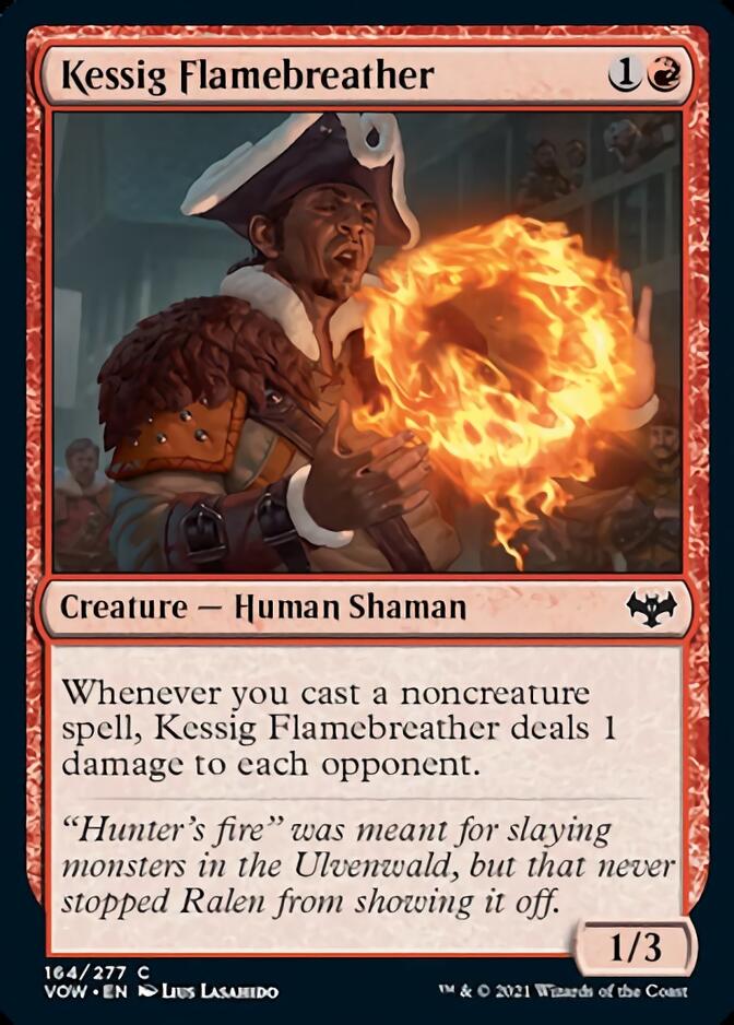 Kessig Flamebreather [Innistrad: Crimson Vow] Magic: The Gathering