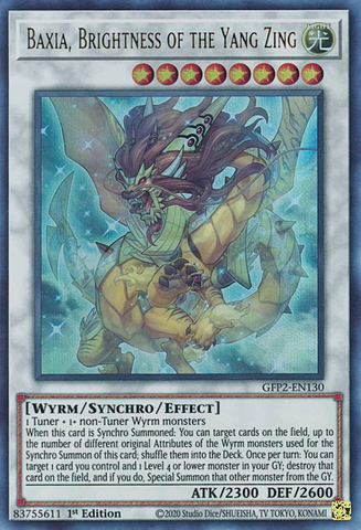 Baxia, Brightness of the Yang Zing [GFP2-EN130] Ultra Rare - Yugioh Cards For Your TCG Needs!