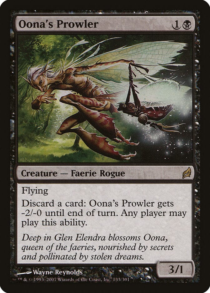Oona's Prowler [Lorwyn] Magic: The Gathering