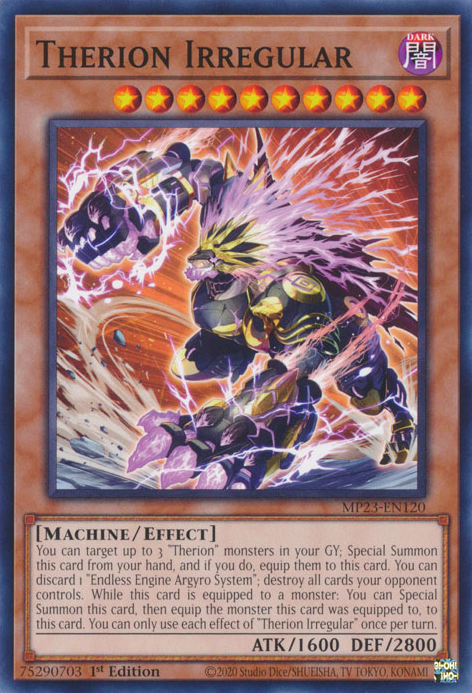 Therion Irregular [MP23-EN120] Common - Yugioh Cards For Your TCG Needs!