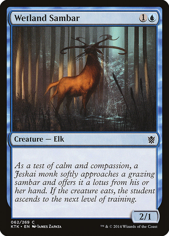 Wetland Sambar [Khans of Tarkir] Magic: The Gathering